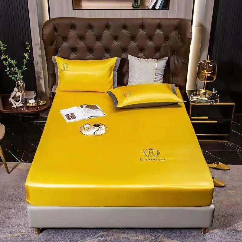 Free Pillowcase & 49% OFF🎁-Ice Silk Bed Sheet