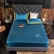 Load image into Gallery viewer, Free Pillowcase &amp; 49% OFF🎁-Ice Silk Bed Sheet
