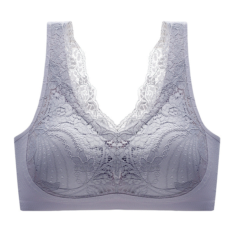 Women's Latex One Piece Thin Push-Up Bra