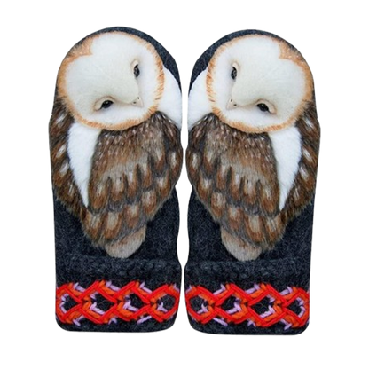 Grishay OwlKnits Mittens