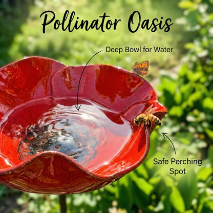 💖🎁2026 Mother's Day Gifts 50% Off--🎁Metal Flower Garden Stake🐦