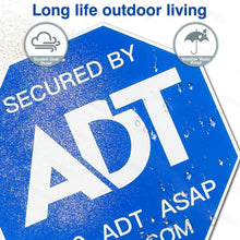 Load image into Gallery viewer, Security Signs 28" ADT Yard Sign with Aluminum Stake, Heavy Duty Weatherproof
