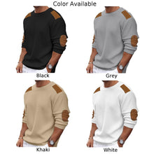 Load image into Gallery viewer, Men's Sweater Knitting Knitwear Sweatshirt Crew - Neck Easy Care
