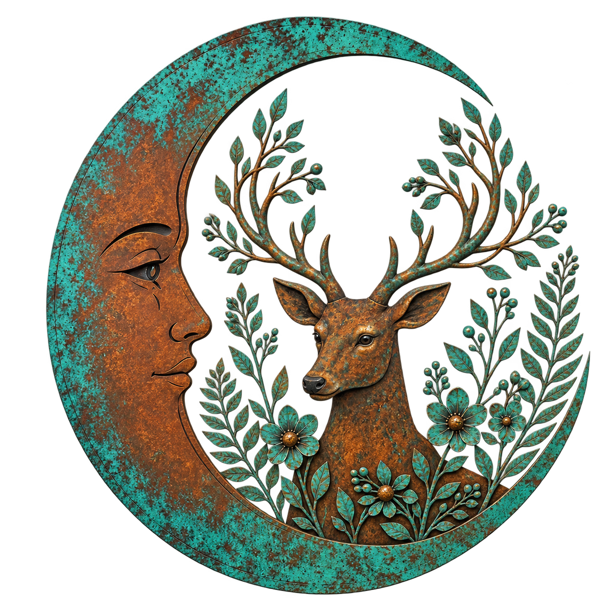 Graddi Crescent Moon Wall Art