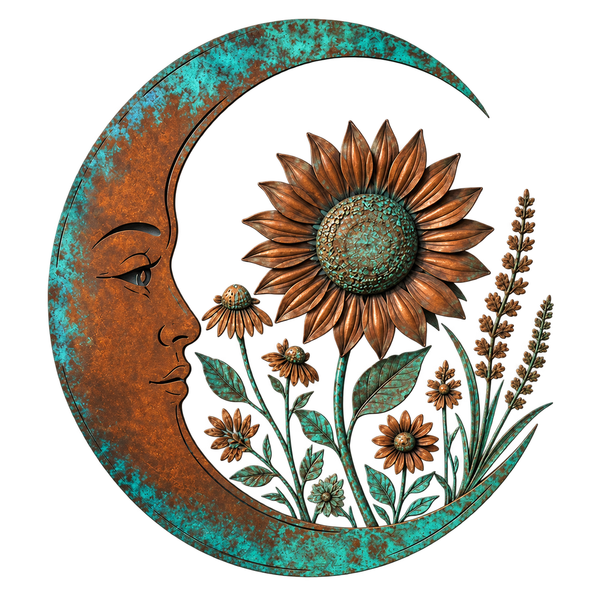 Graddi Crescent Moon Wall Art