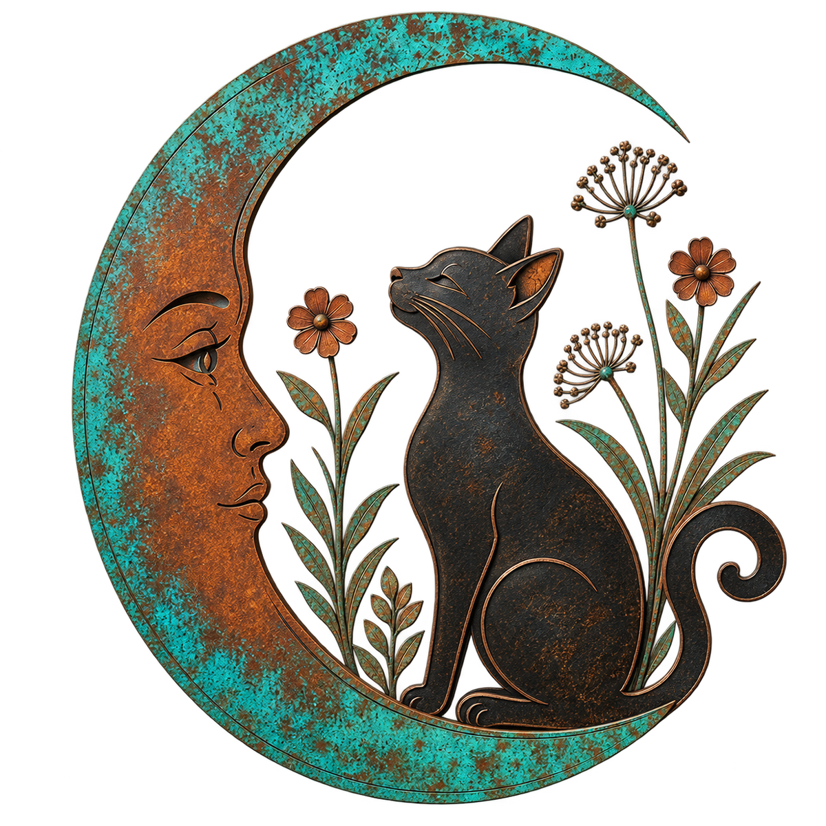 Graddi Crescent Moon Wall Art