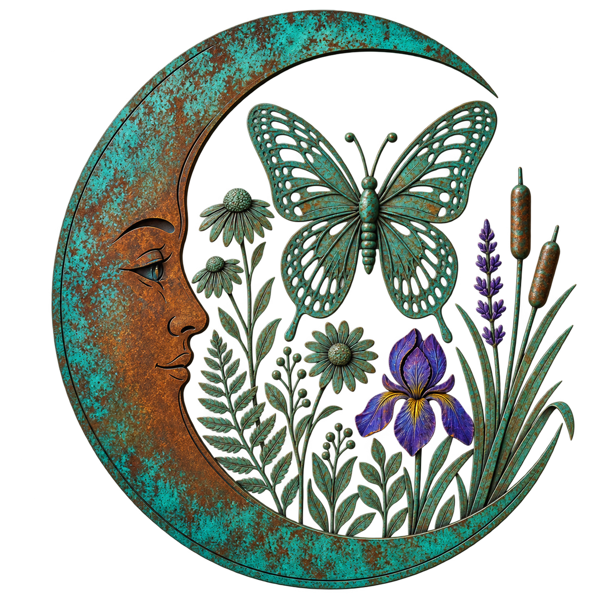 Graddi Crescent Moon Wall Art