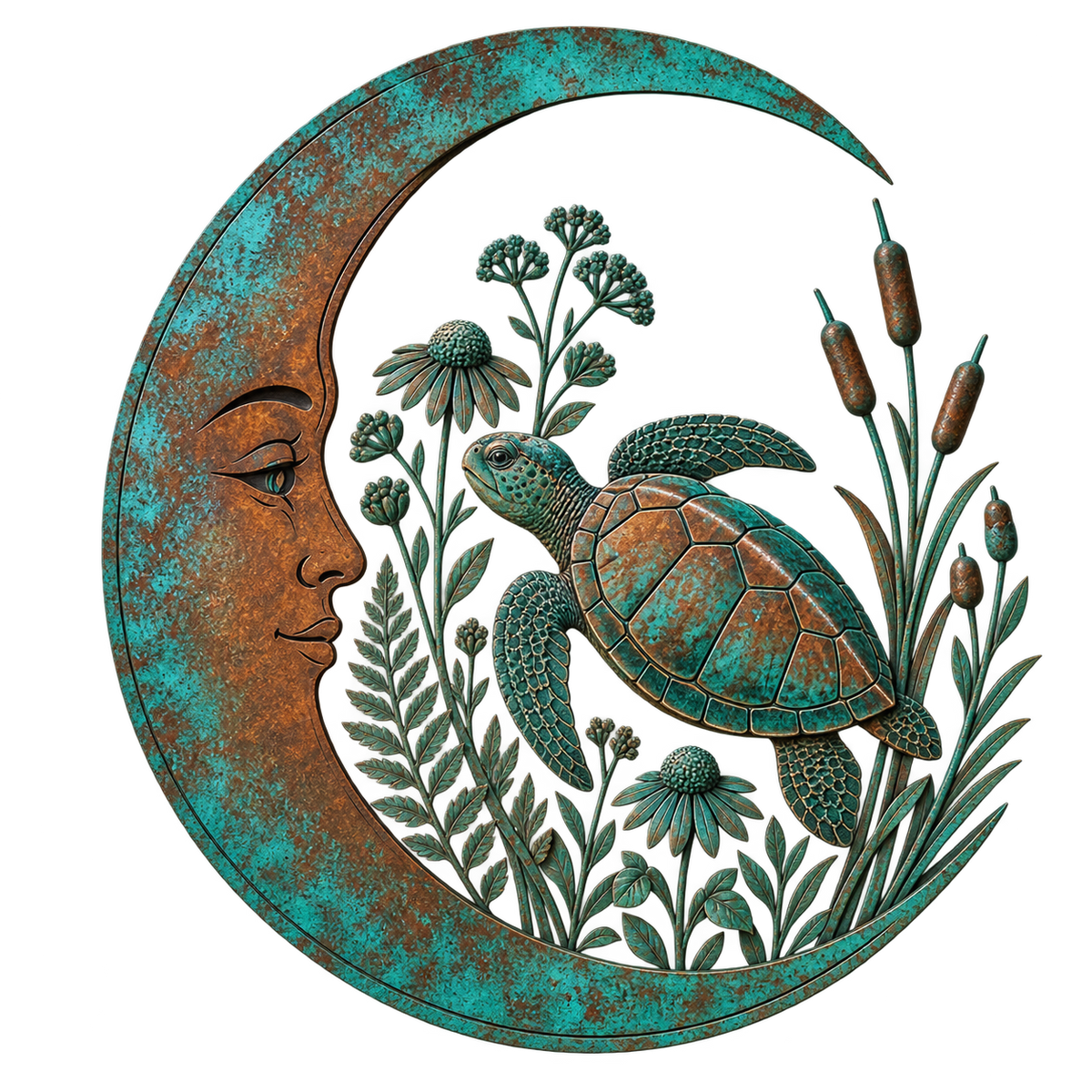 Graddi Crescent Moon Wall Art